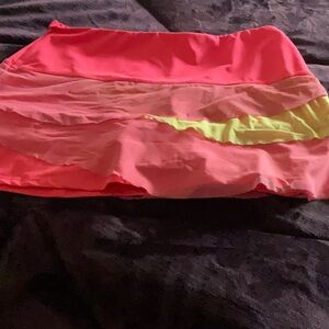 Vibrant Pink and Yellow Skirt